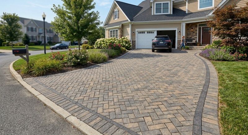 Driveway Pavers Installation project example